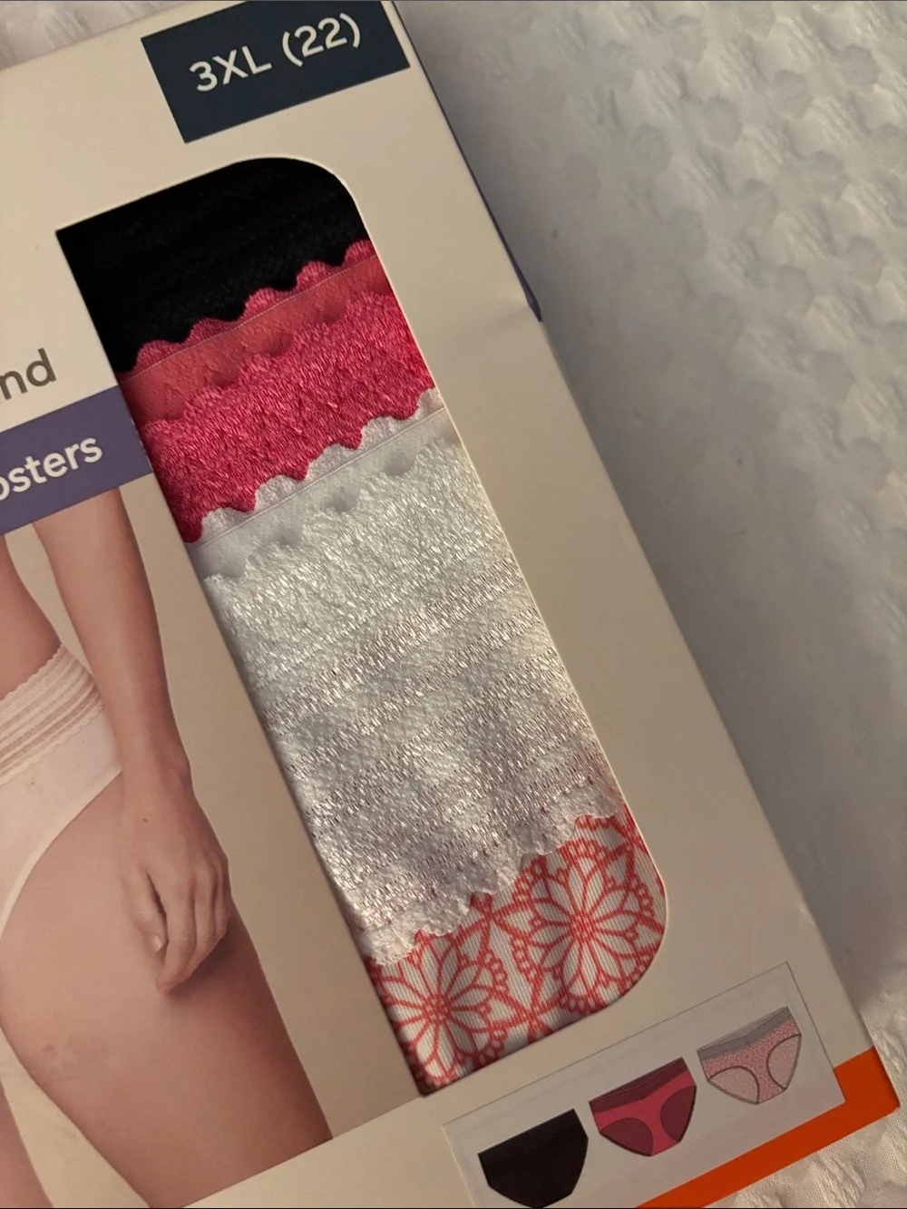 WARNERS MICROFIBER AND LACE HIPSTER PANTIES